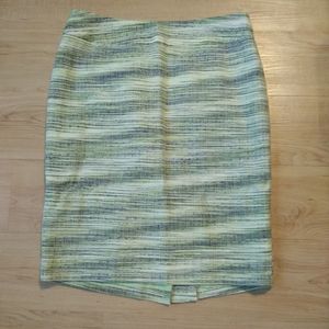 Kasper multicolored pencil skirt